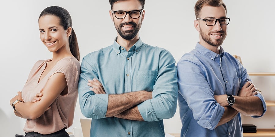 Outsource Your Coronavirus Headaches Three Young Employees